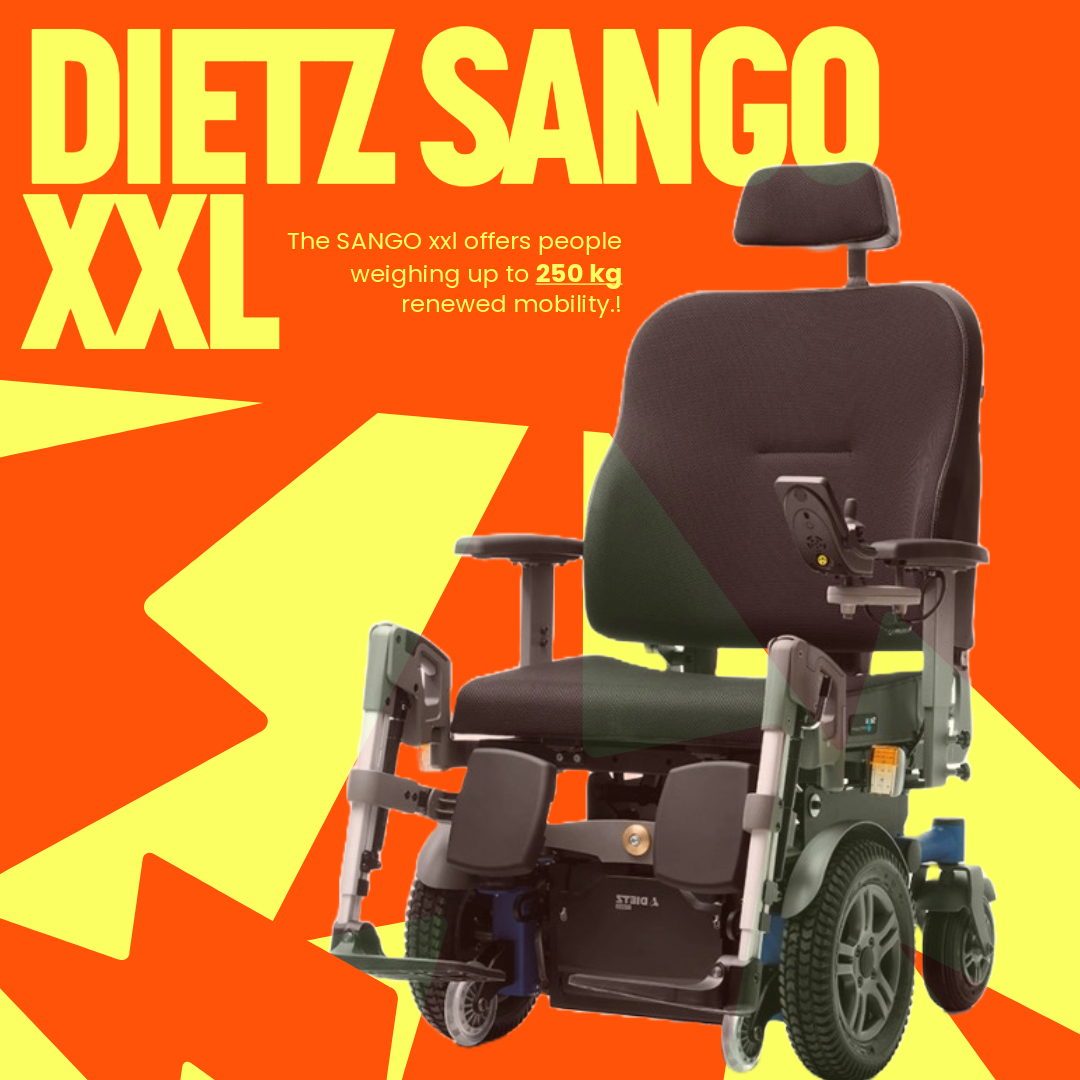 Motus - Dietz Sango XXL Bariatric Powerchair Jazzy