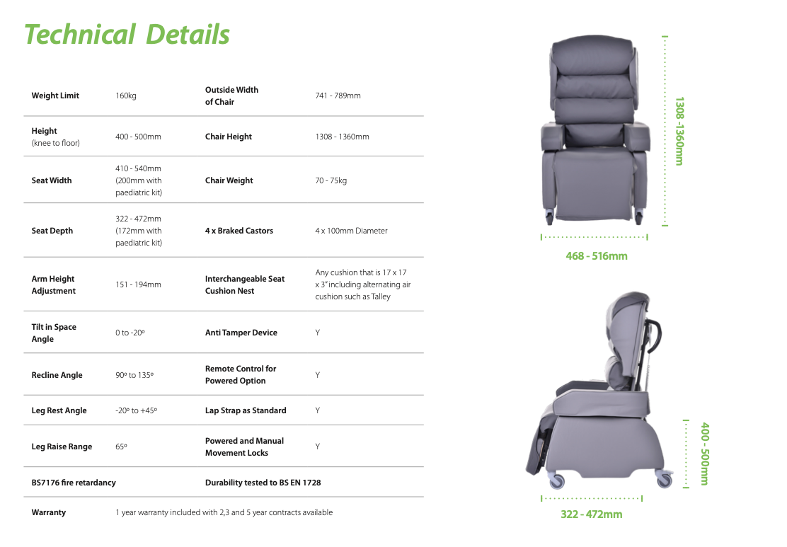 Symmetriseat 50 Postural Support Chair
