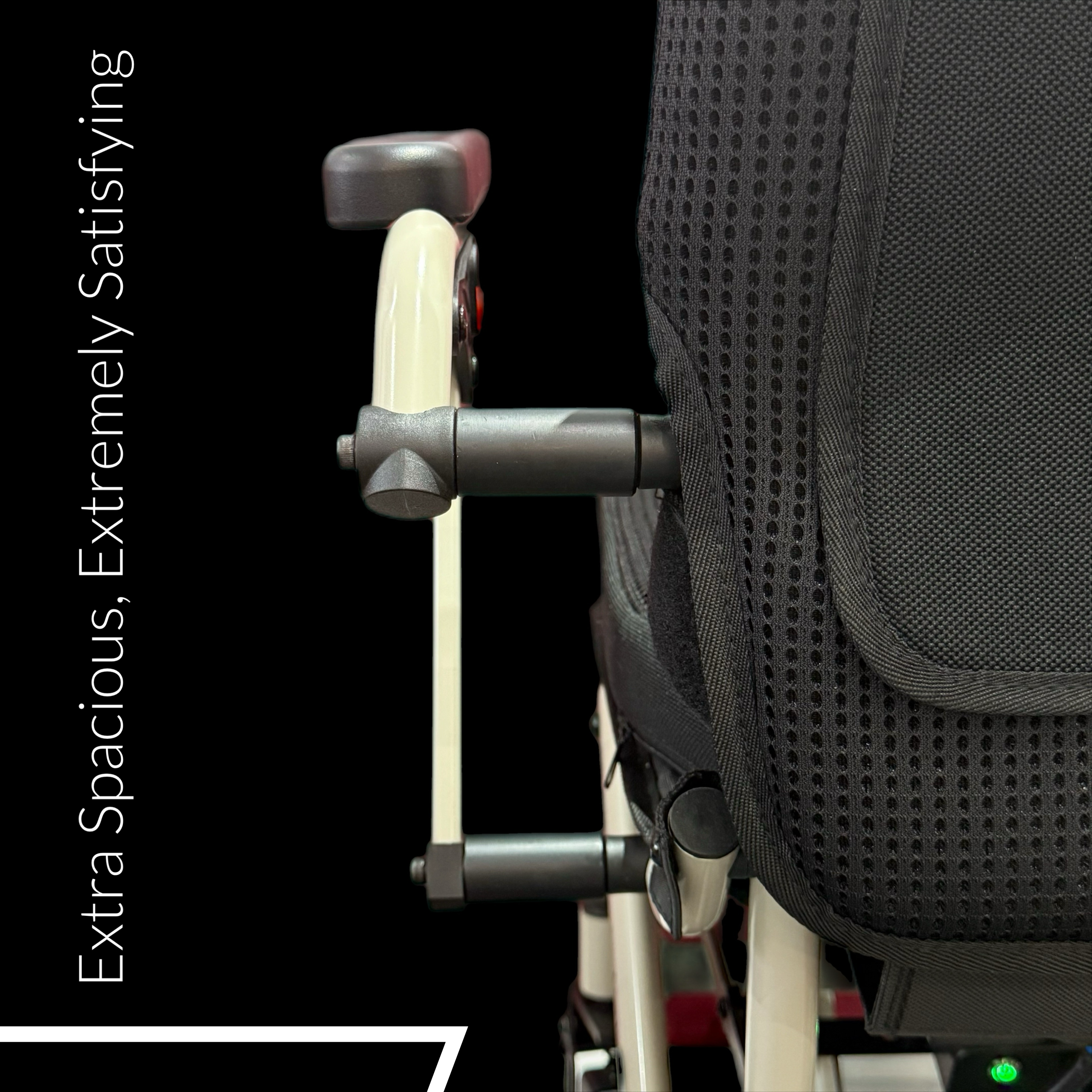 Motus - Pelma WideRide Extra Width Folding Powerchair