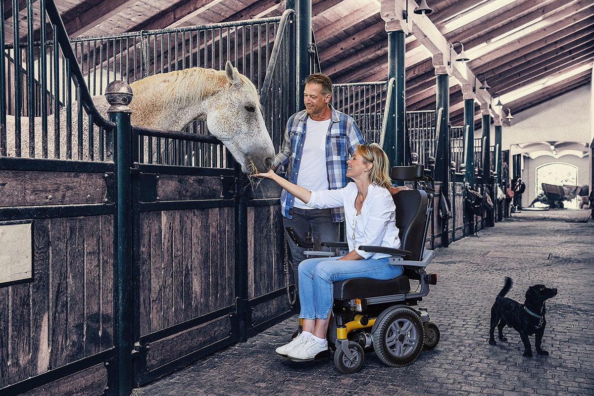 SANGO Slimline Powered Wheelchair