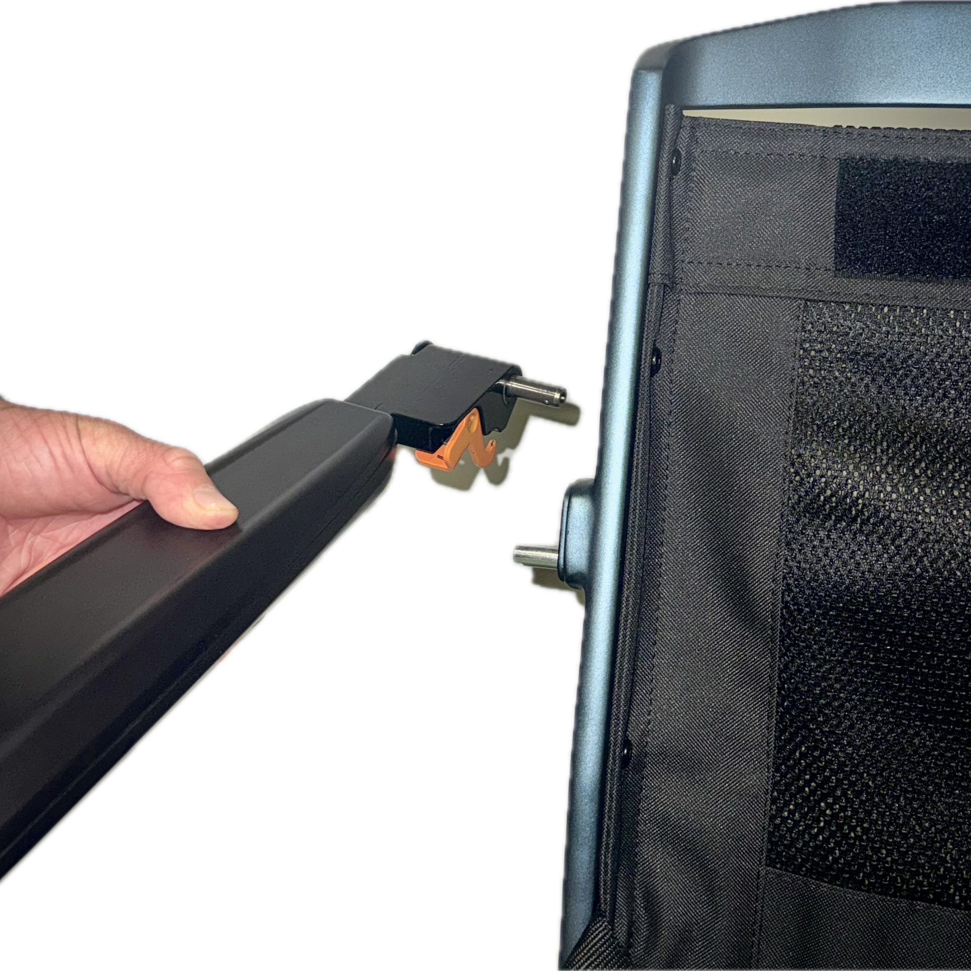 Motus - Vala World's Lightest Folding Electric Wheelchair removable armrests