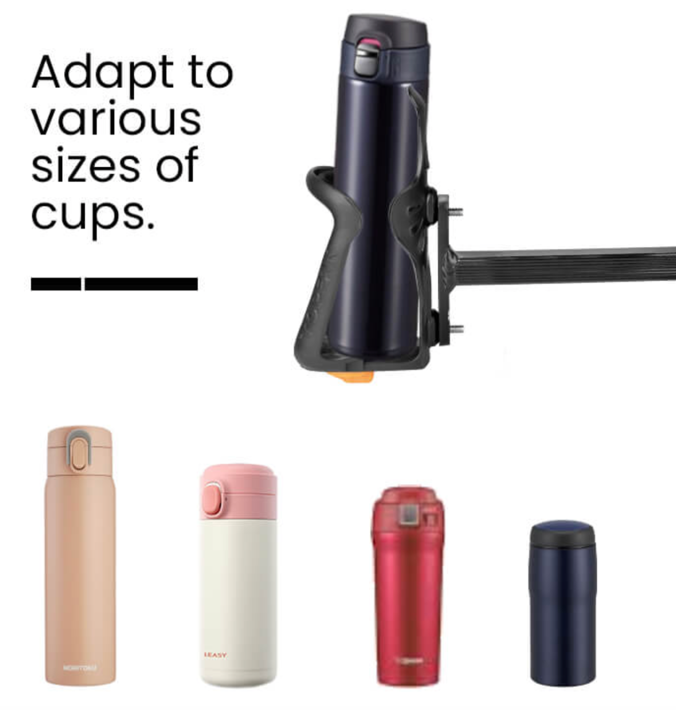 Motus - iM.4 Folding Powered Wheelchair Bottle Holder