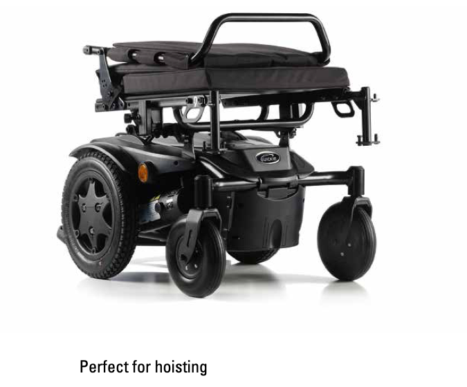 QUICKIE Q100 R Rear Wheel Drive Electric Wheelchair