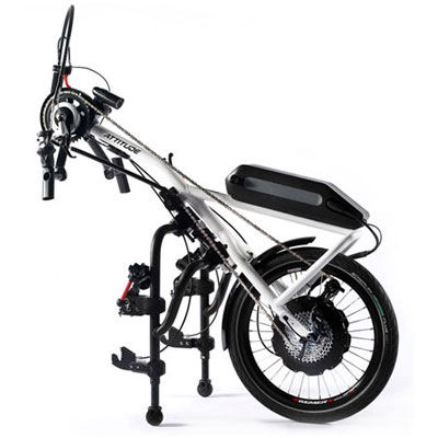 Hybrid Handbike for Manual Wheelchairs