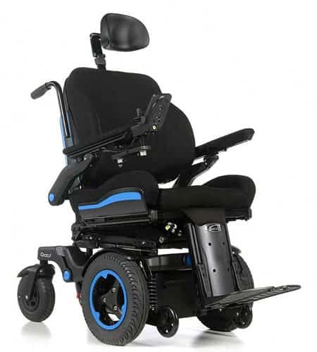 Quickie Q700 F front wheel drive wheelchair