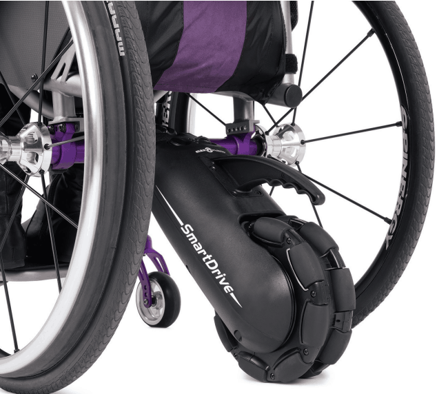 Smartdrive MX2+ Power Assist on Wheelchair