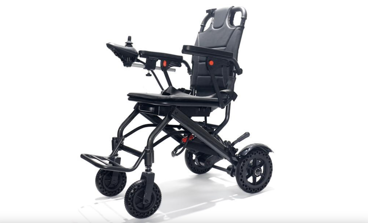 Folding Electric Wheelchair • Motus Medical Ltd