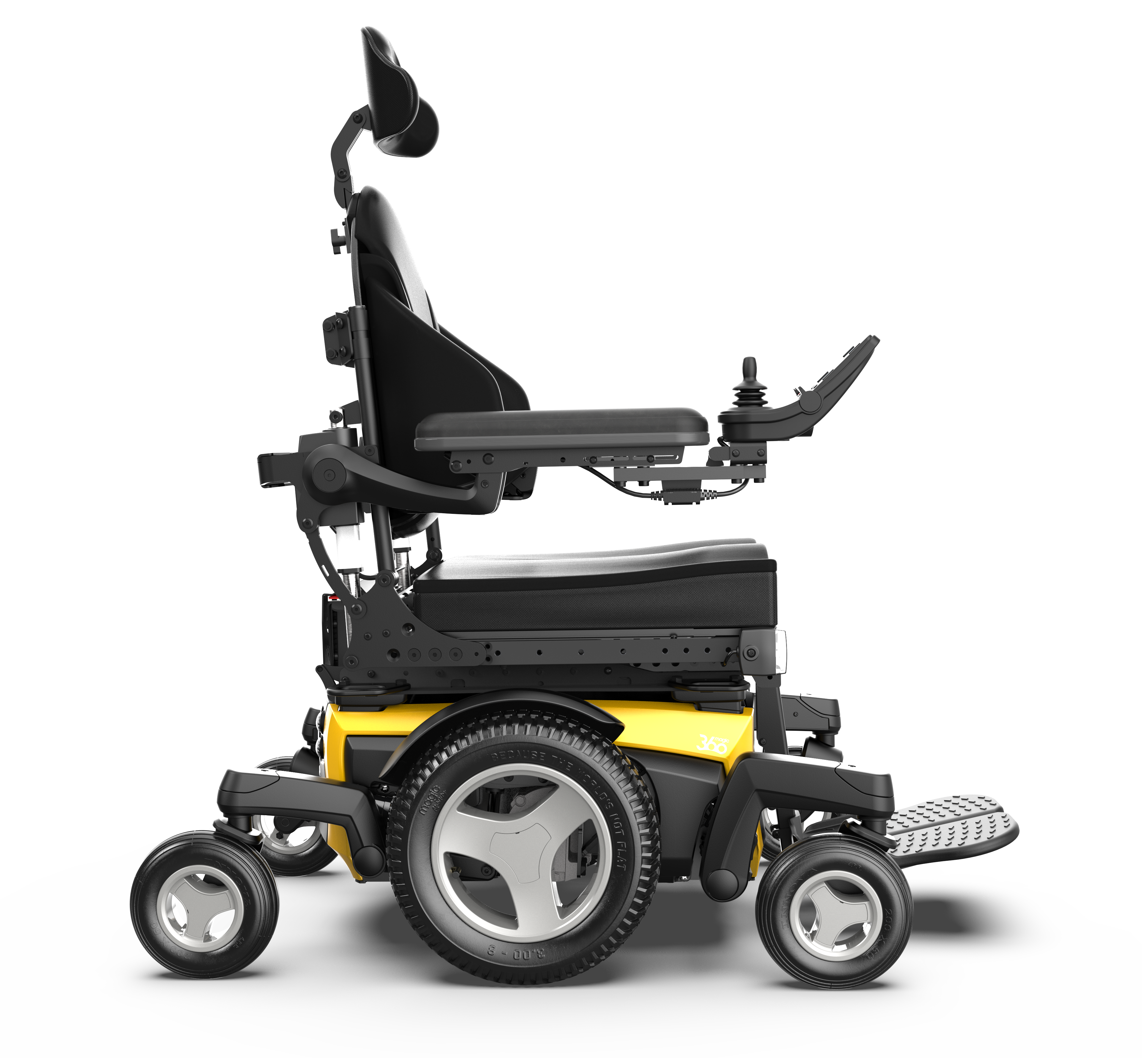 Magic Mobility 360 Mid Wheel Drive All Terrain Wheelchair from Motus Medical